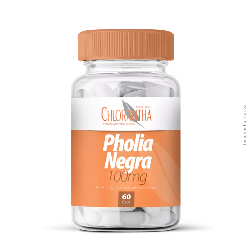 Pholia Negra 100mg 60 Cápsulas