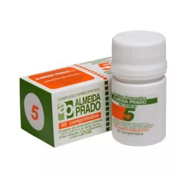 Complexo Homeopático Gelsemium Almeida Prado nº 5 60 Comprimidos