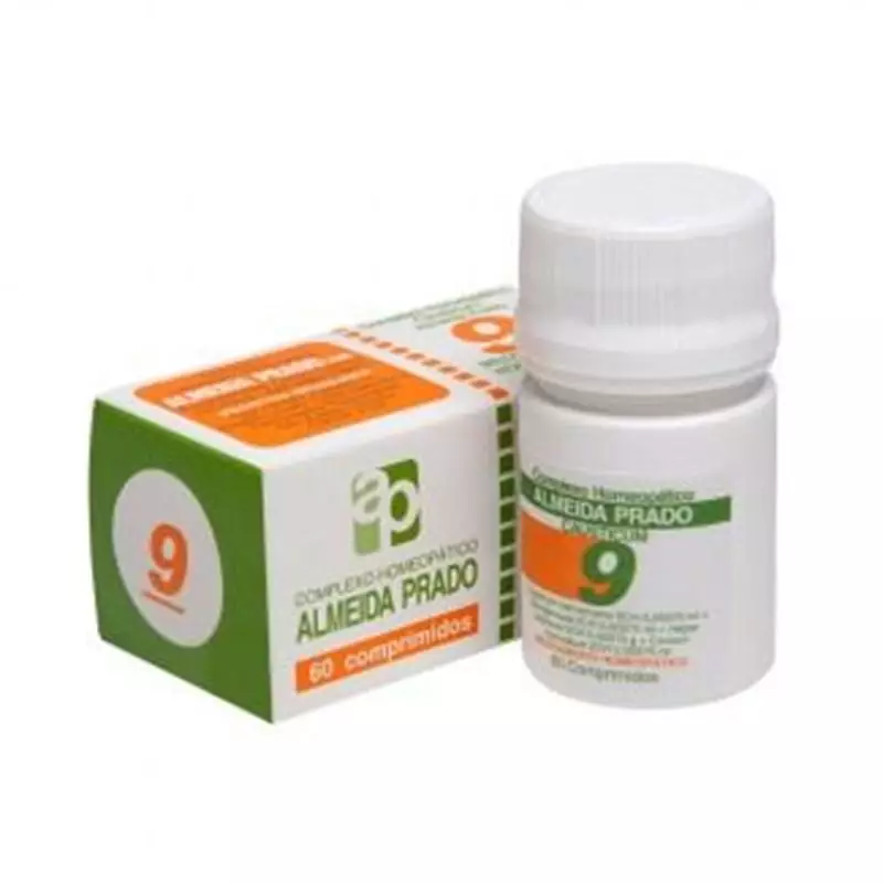 Complexo Homeopático Causticum Almeida Prado nº 9 60 Comprimidos