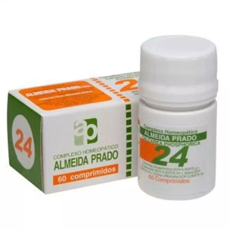 Complexo Homeopático Calcarea Phosphorica Almeida Prado nº 24 60 Comprimidos
