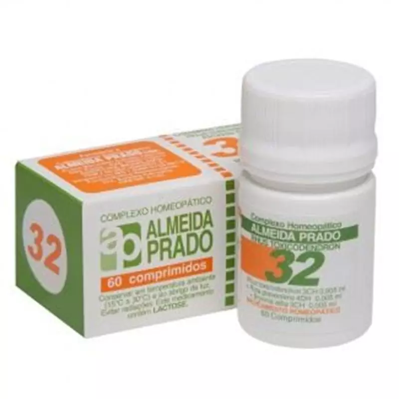 Complexo Homeopático Rhus Toxicodendron Almeida Prado nº 32 60 comprimidos