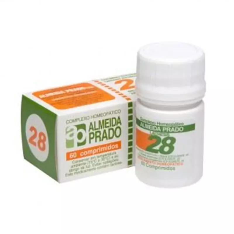 Complexo Homeopático Lachesis Almeida Prado nº 28 60 comprimidos