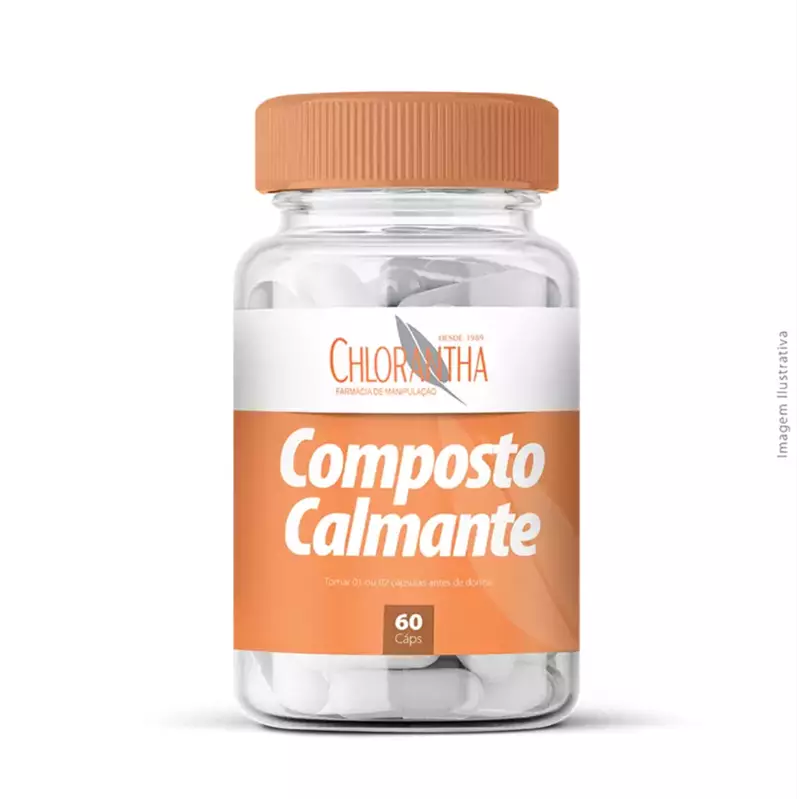 Composto Calmante 60 Cápsulas