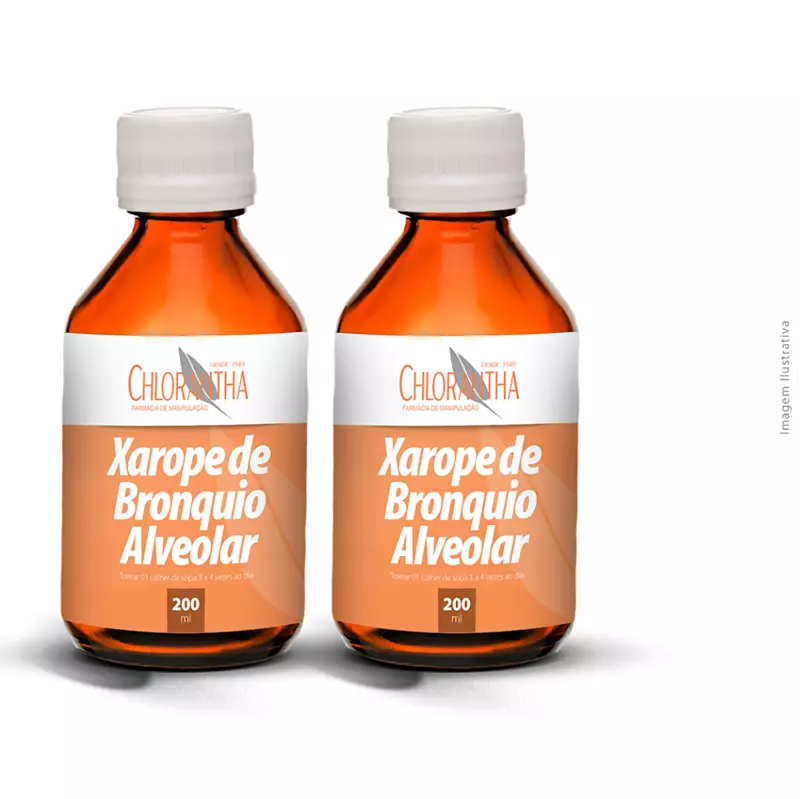 KIT 2 Xaropes de Bronquio Alveolar 200ml