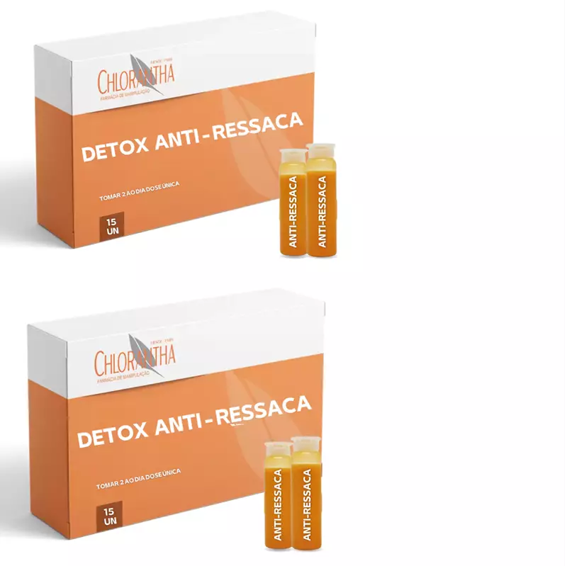 Kit 2 Detox Anti-Ressaca