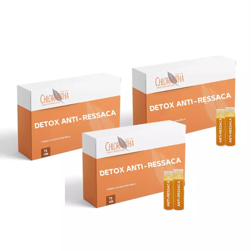 Kit 3 Detox Anti-Ressaca