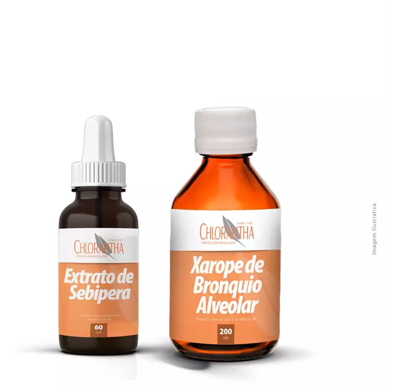 Combo Xarope Bronquio Alveolar  + Extrato Sebipera